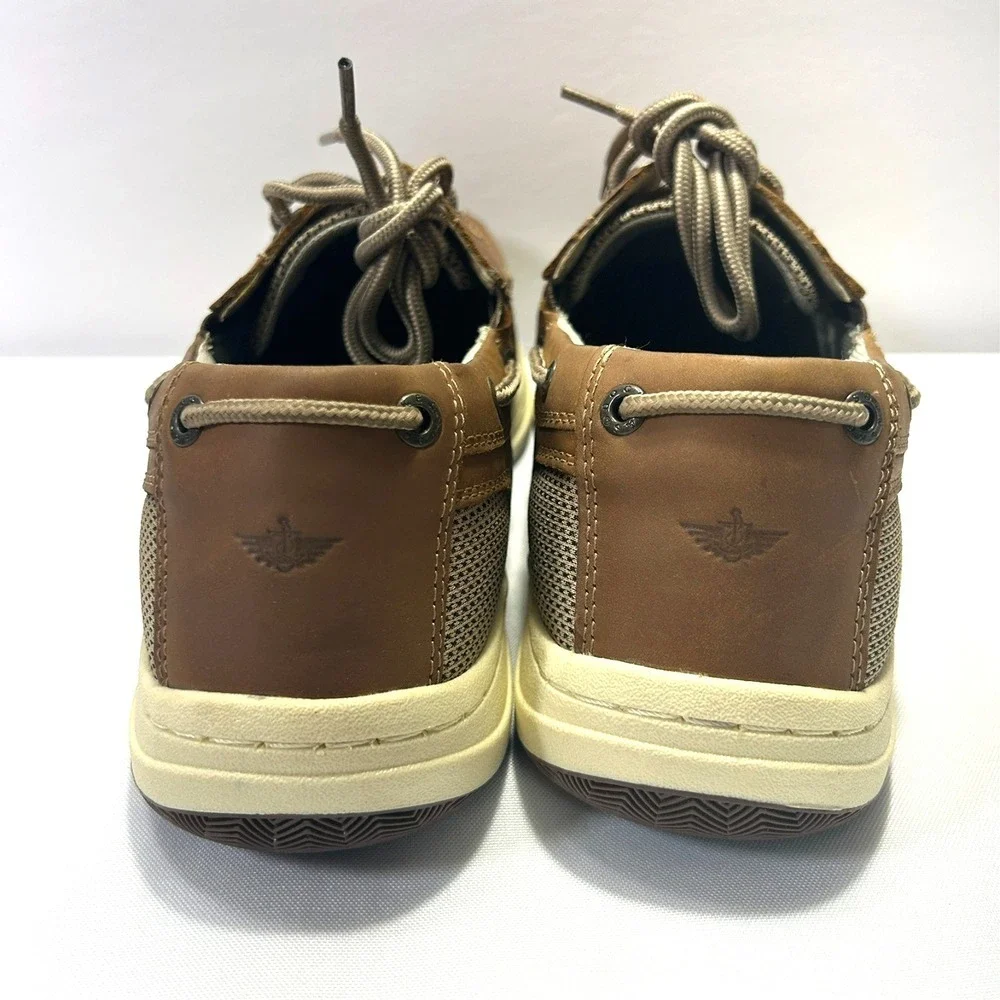 Dockers Beacon‎ Genuine Leather Men's Shoes Tan US  10.5W  Stain Defender